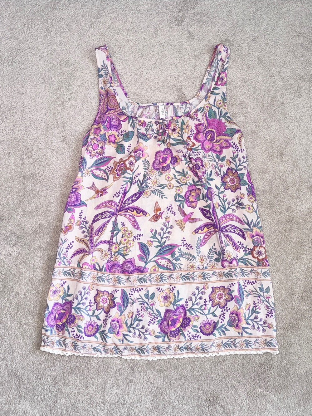 🔥🔥SALE!!🔥🔥 Spell Designs Mojave Lily Mini Floral Sleeveless mini Dress - Picture 7 of 14